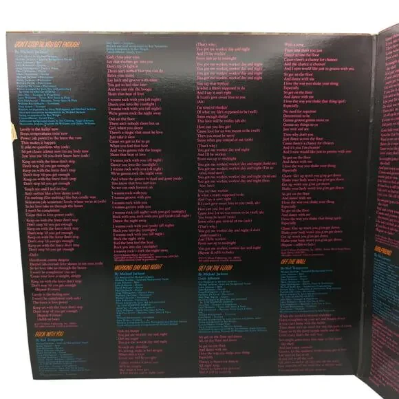 Michael Jackson Off the Wall 1979 1st Pressing FE 35745 Pitman Press Gatefold VG - Picture 13 of 13